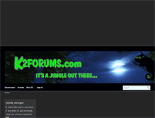 Tablet Screenshot of k2forums.com